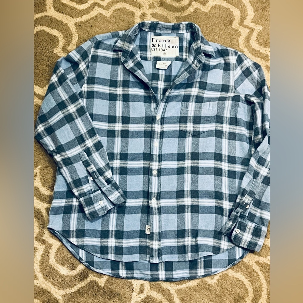 Frank & Eileen Flannel Relaxed Eileen Style